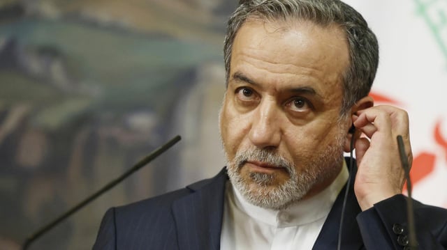 Abbas Araghtschi (Archivbild: 18.04.2025)