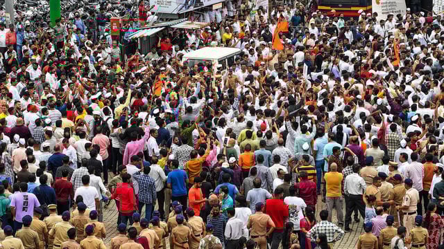 The Congress event will be attended by both Marathi and Hindi-speaking citizens from the region.
