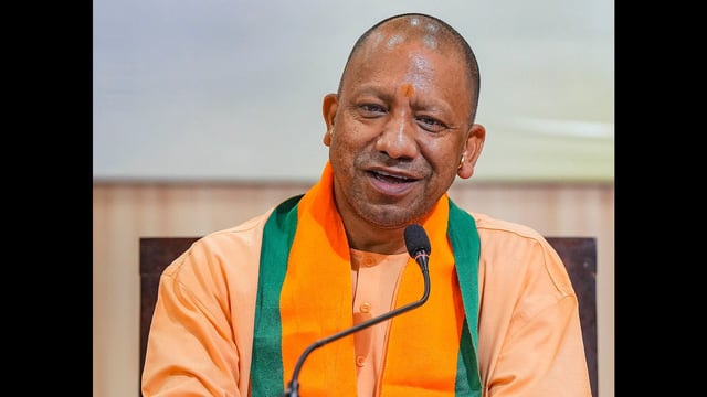 Uttar Pradesh chief minister Yogi Adityanath (PTI)