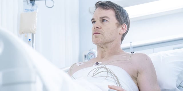 Michael C Hall in the Dexter: Resurrection premiere