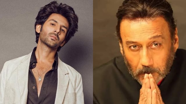 Kartik Aaryan Welcomes Jackie Shroff On Tu Meri Main Tera Main Tera Tu Meri Set With Fun Video; Watch