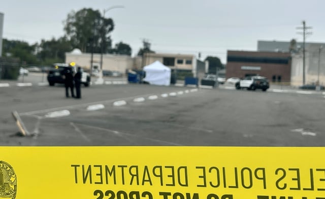 The body of a child is found in Panorama City on Saturday, July 12, 2025.