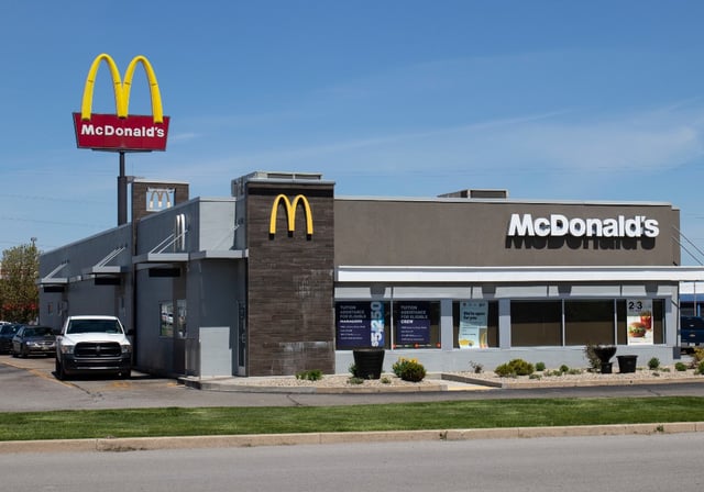 A file photo of the Detroit-area McDonald's restaurant where Jennifer Harris, a 39-year-old mother of six, was fatally stabbed.