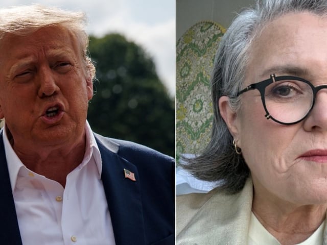 Donald Trump tuvo un fuerte cruce en las redes con Rosie O'Donnell. (Foto: AP)