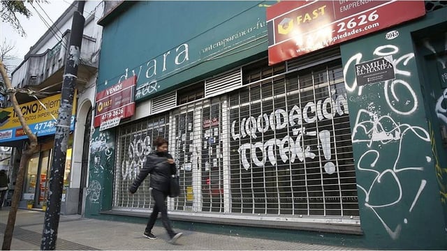 De acuerdo a un relevamiento, hay más locales vacíos en CABA. 