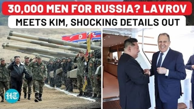 Russian Foreign Minister Sergey Lavrov met North Korean leader Kim Jong Un on July 12