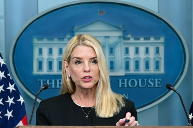 Bondi's decision comes as she faces fire from right-wing activists over her handling of a probe into the late financier Jeffrey Epstein