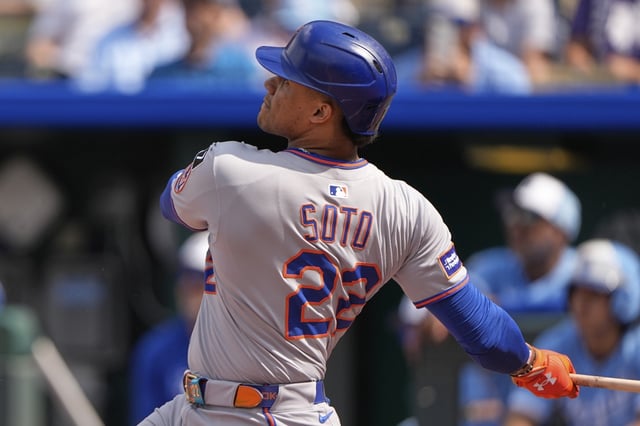 Mets&#39; Juan Soto homered again on Saturday in their win over the Royals.