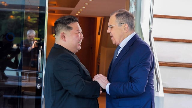 Sergey Lavrov's visit to North Korea comes amid deepening ties between the two allies. 