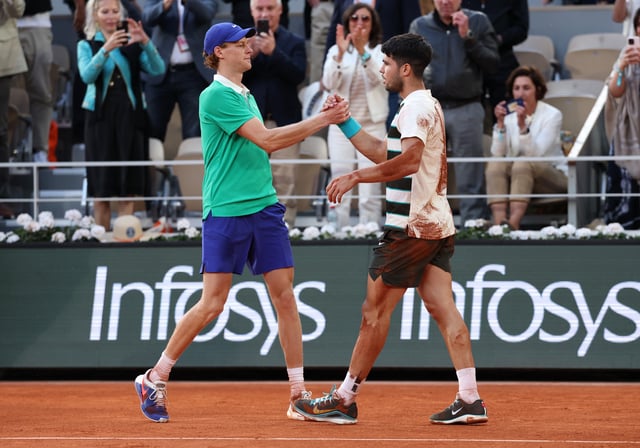 Sunday&#39;s Men&#39;s Wimbledon Final between Jannik Sinner and Carlos Alcaraz is expected to be another tight matchup between the rivals.
