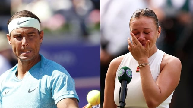 Rafael Nadal sent his support to Amanda Anisimova.