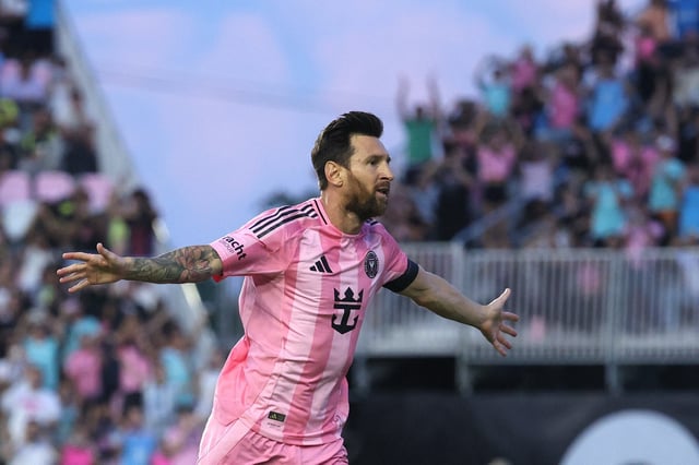Un nuevo doblete para Lionel Messi, el quinto consecutivo en la MLS