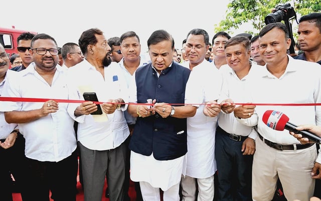CM Himanta Biswa Sarma inaugurates first-ever Aqua Tech Park at Sonapur