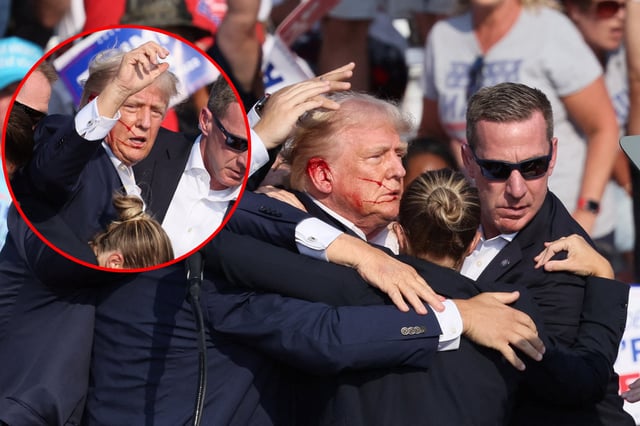 A un año del atentado en su contra, Donald Trump dijo estar “satisfecho” con la investigación, aunque reconoció errores del Servicio Secreto. Foto: Reuters
