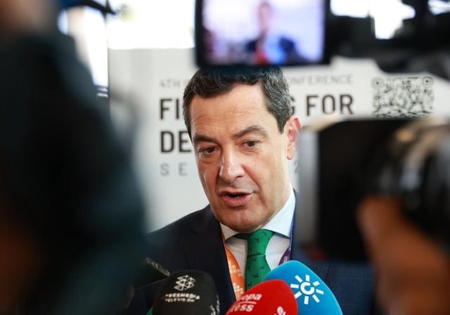 Juanma Moreno, presidente de la Junta de Andalucía.