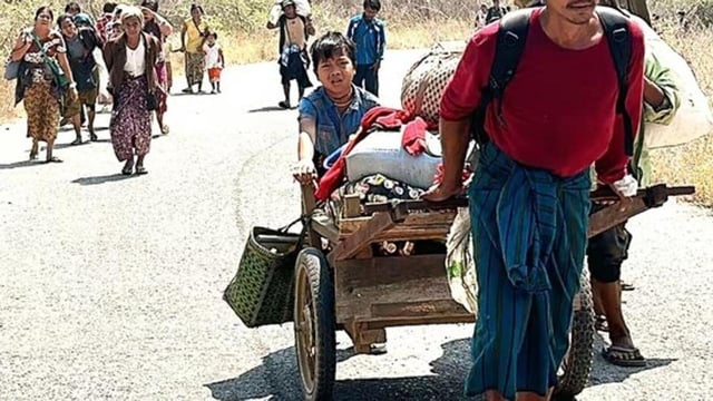 Over 5,000 Myanmar refugees had fled to India since early July with reports of some of them dying during the trek. (Representational image / AP Photo)