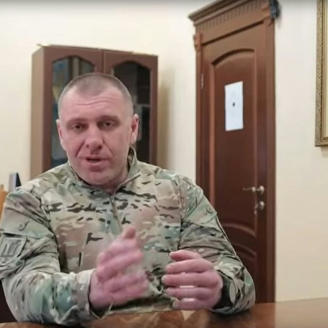 Undatiertes Handout aus einem Video des ukrainischen Geheimdienstes SBU von Geheimdienstchef Wassyl Maljuk.