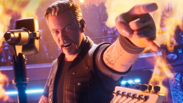 Metallica Fortnite Festival Season 4.