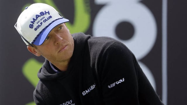 Talor Gooch, seen at LIV Golf Korea, won Sunday’s LIV Golf Andaluciia in Spain.