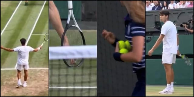 "Signore e signori, vietato...": Wimbledon, annuncio surreale durante Sinner-Alcaraz
