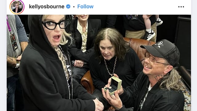 Kelly Osbourne slams video that claims her father is dying.