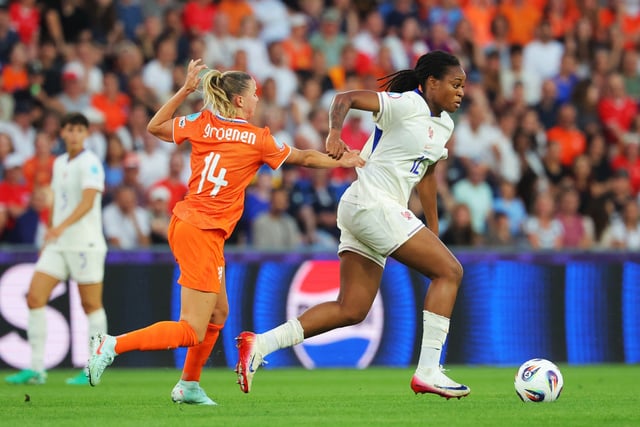 Les Bleues sont devant.