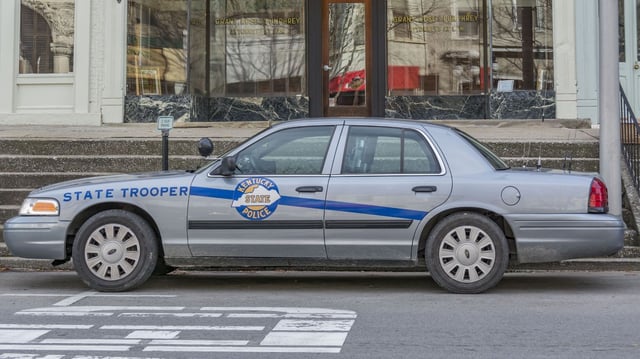 Kentucky State Trooper police car. Photo: Education Images/Universal Images Group via Getty Images