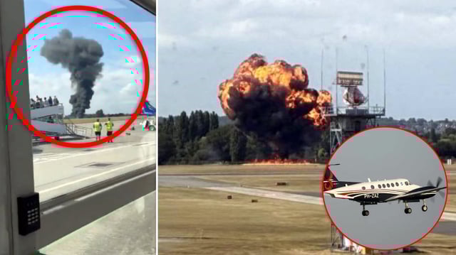 Testigos describen cómo la aeronave perdió el control segundos después de despegar. FOTO: Especial