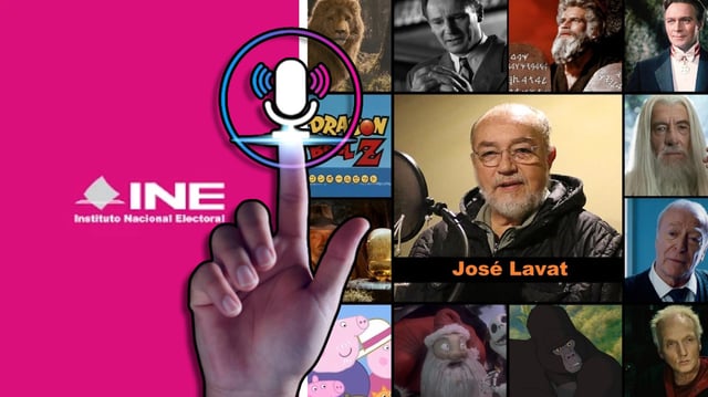 El INE recreó la voz de Pepe Lavat con IA sin autorización, causando protestas del gremio del doblaje / Foto: Especial