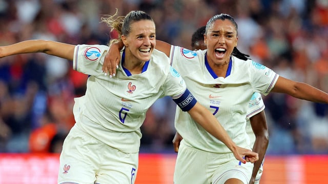 Capitaine face aux Pays-Bas, Sandie Toletti a ouvert le score pour la France dimanche.
