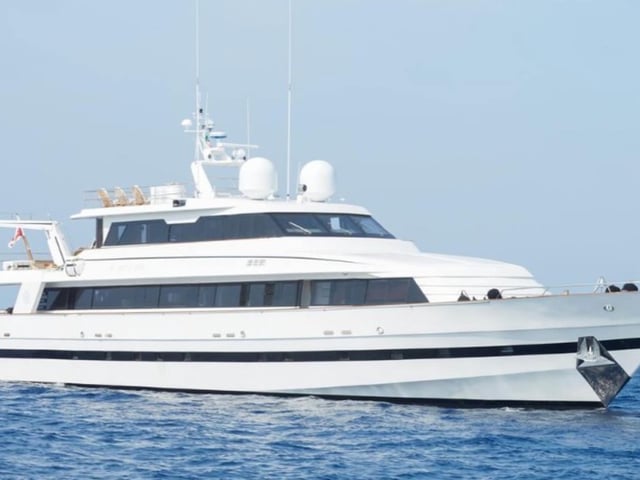 El yate fue adquirido por José Luis Manzano hace 4 años. Foto yachtcharterfleet
