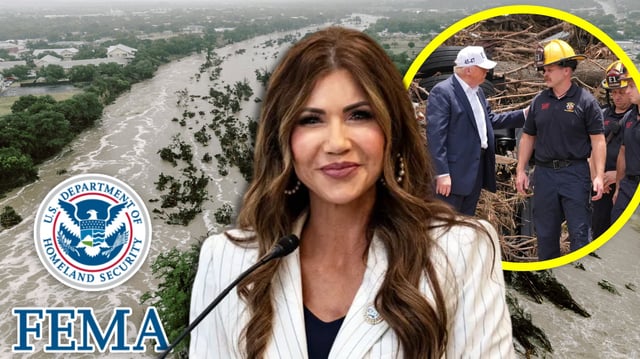 Trump cambia de tono: busca “rehacer” FEMA tras mortales inundaciones en Texas. FOTO: Especial