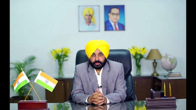 Punjab chief minister Bhagwant Mann (File)