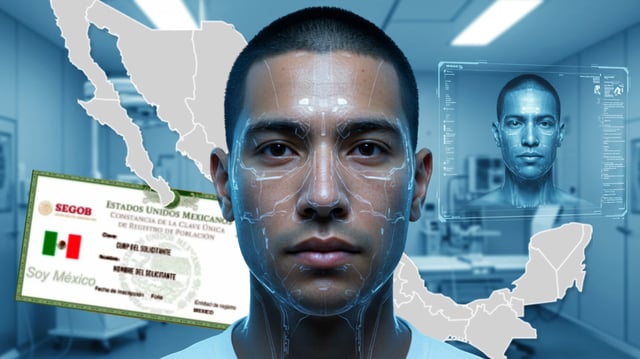 Con huellas, iris y firma digital, la nueva CURP promete mayor seguridad en trámites. FOTO: Inteligencia Artificial