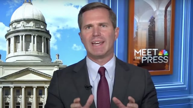 Kentucky Gov. Andy Beshear ripped Trump’s tariffs and budget plan for the “devastating” impact it will have on rural America.