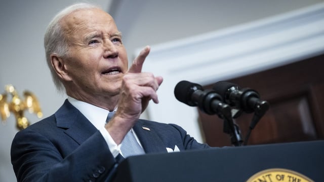 Then-President Biden at the White House in December 8. Photo: Pete Marovich/Getty Images