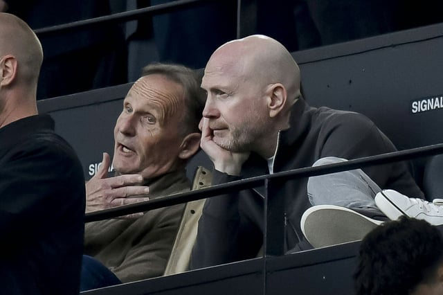 Matthias Sammer (r.) neben Hans-Joachim Watzke