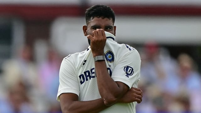 Will the ICC match referee punish Mohammed Siraj?
