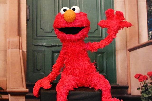 A view of a photo booth with Elmo during &#34;Mindful Families&#34; presented by Headspace in partnership with Sesame Street and Unicorn Productions at Second Floor on September 6, 2023 in New York City.