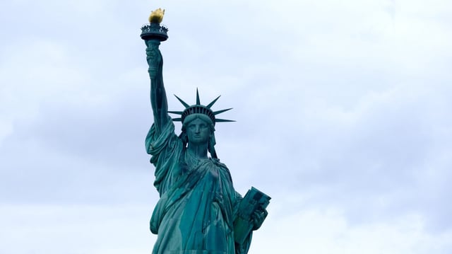 JERSEY CITY - NJ - June 30,  2021 - The Statue of Liberty is seen Wednesday afternoon. (Luiz C. Ribeiro for New York Daily News)