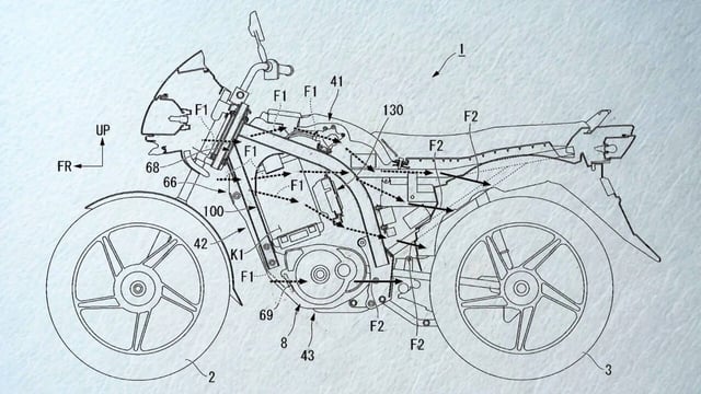 Honda Shine 100 Patent Images