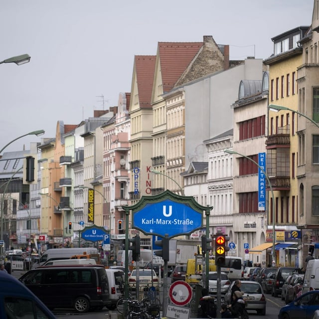 Die Karl-Marx-Straße wurde nach 15 Jahren Bauzeit wiedereröffnet.