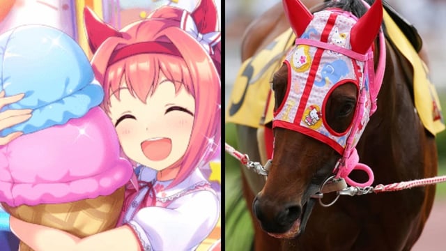 Haru Urara as a horse girl