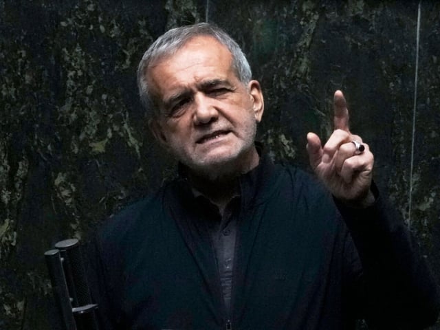 Irans Präsident Peseschkian