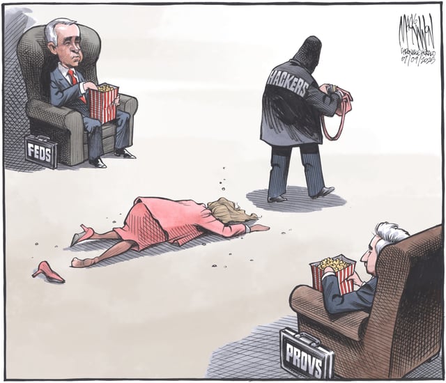  Bruce MacKinnon’s cartoon for July 9, 2025.