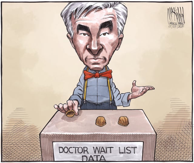  Bruce MacKinnon’s cartoon for July 8, 2025.