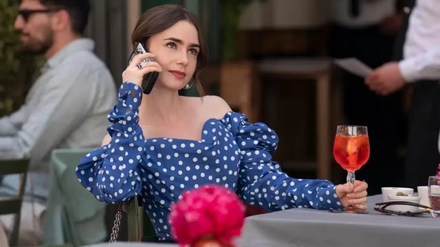 A still from Emily in Paris