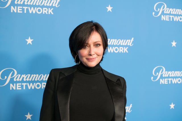 Shannen Doherty attends the Paramount Network Launch Party on Jan. 18, 2018, in Los Angeles.