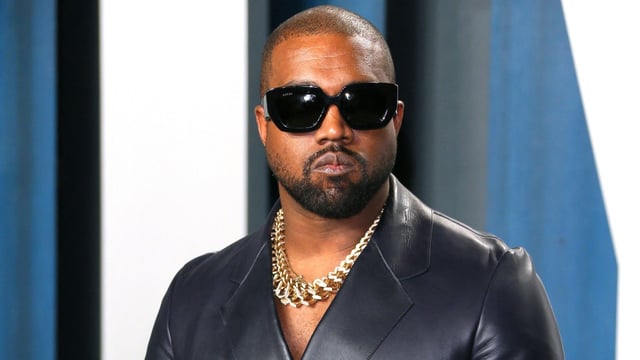 Kanye West arrived more than 40 minutes late to the stage at Shanghai’s Pudong Football Stadium
