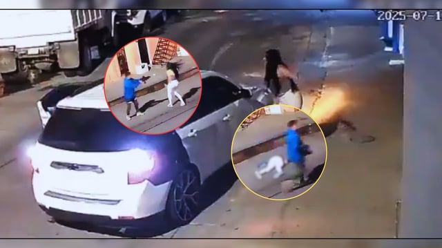 Carla fue asesinada a balazos tras una confrontación con un hombre, identificado como su ex pareja sentimental. Foto: Especial (Capturas de video/X)
